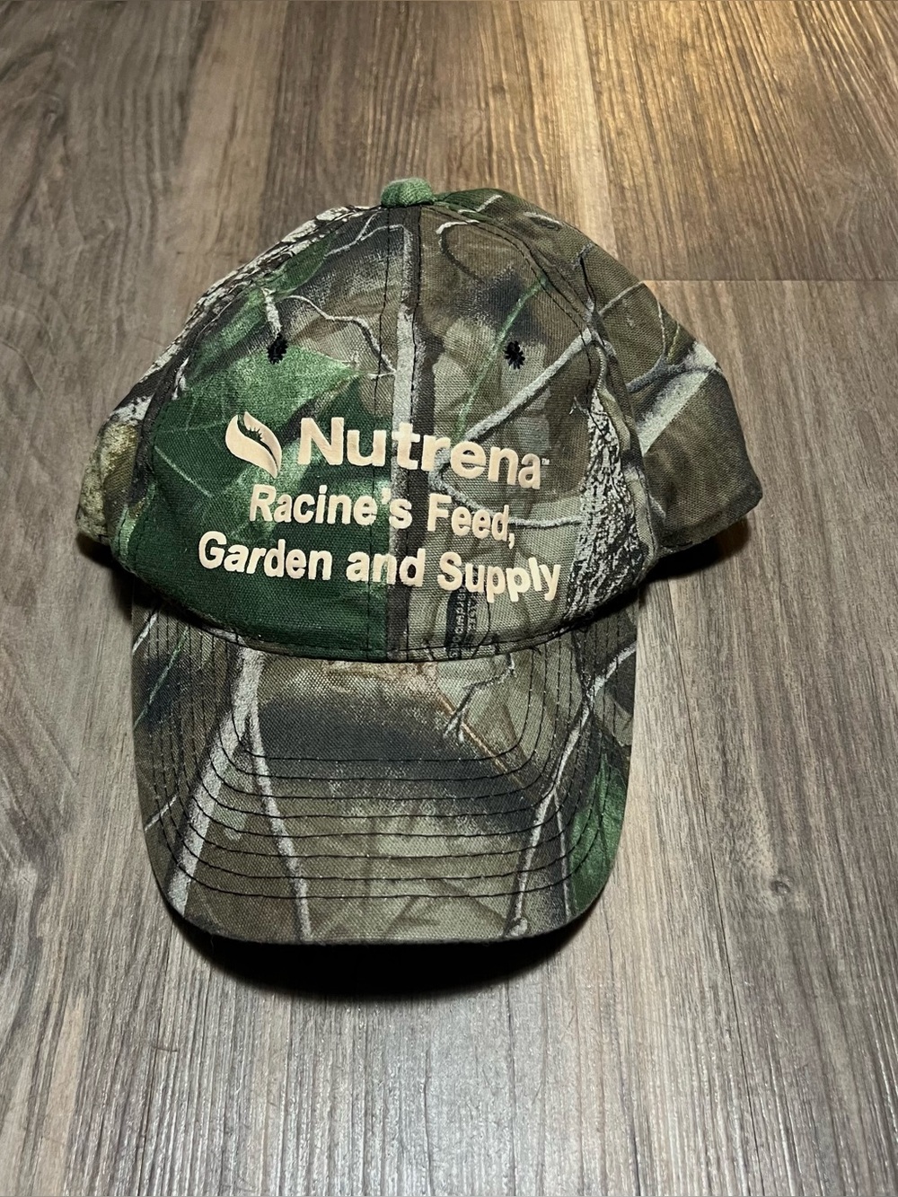 Retro Hunting Camo Camouflage SnapBack Hat Garden Supply
